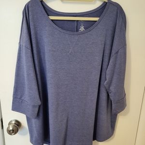 St. John's Bay Active Periwinle top